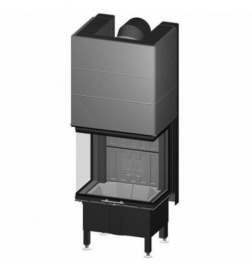 Стальная каминная топка Spartherm Arte 3RL-60h-4S